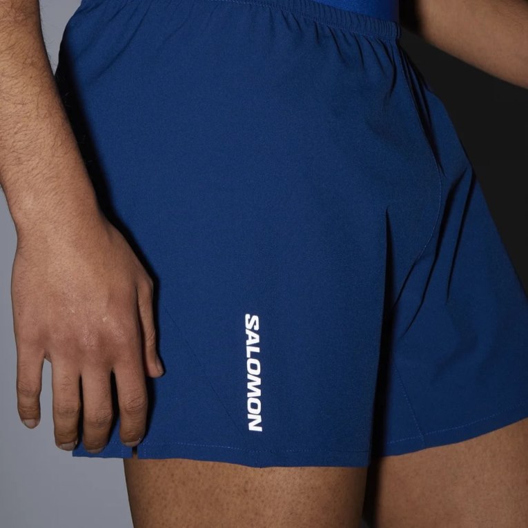 Bermudas Salomon Cross 5'' Hombre Azules | MX FXCW635